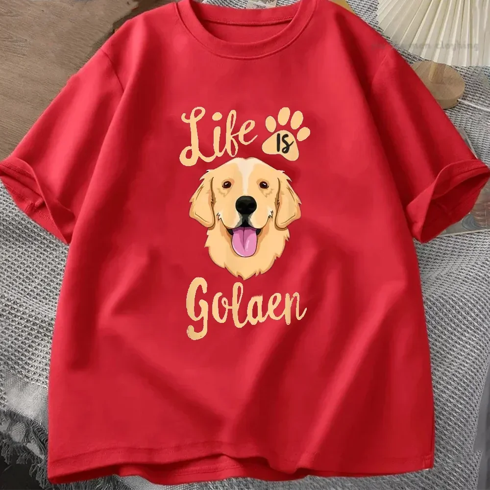 Life Is Golden Retriever T-Shirt