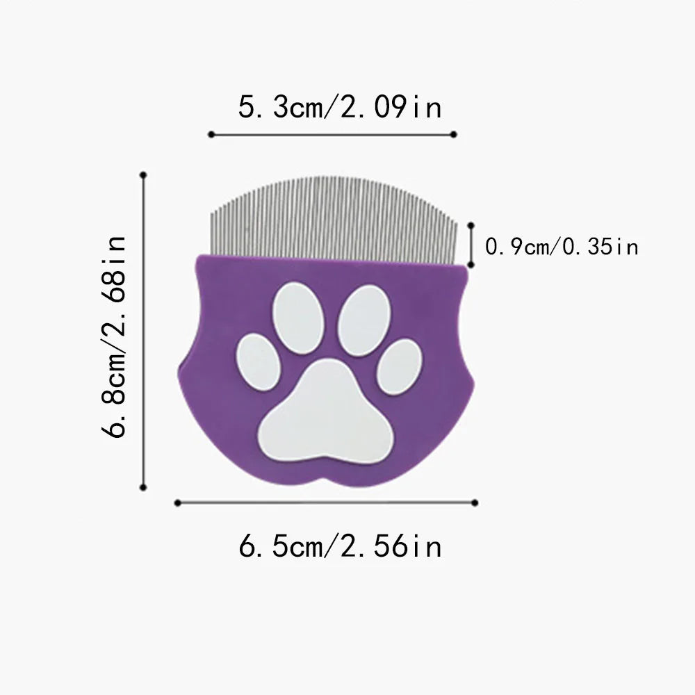 Mini Grooming Face Comb | Flea Comb for Dogs