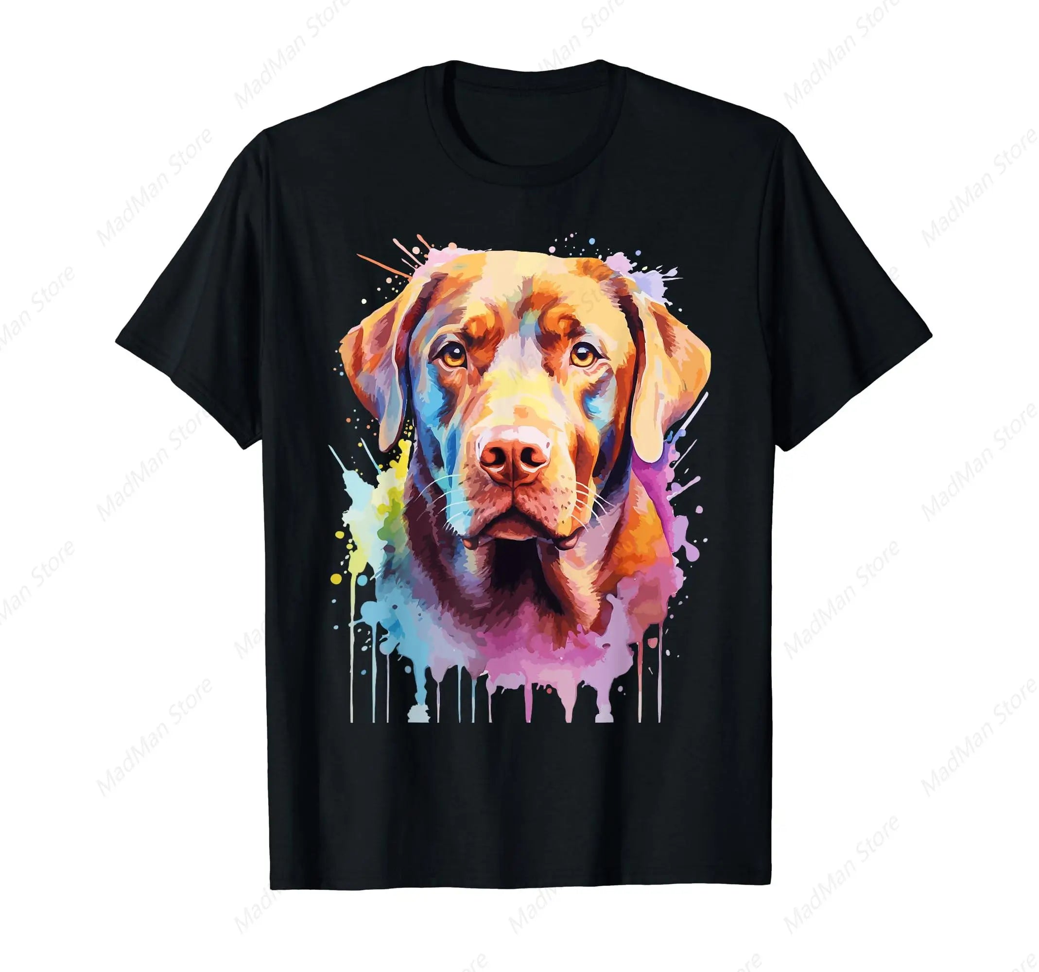 Chocolate Labrador Watercolour T-Shirt