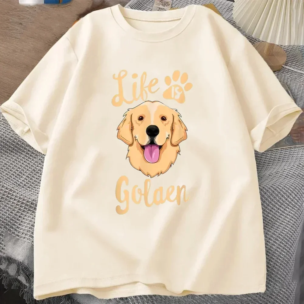 Life Is Golden Retriever T-Shirt